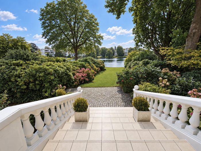 Zugang zum Privatgarten